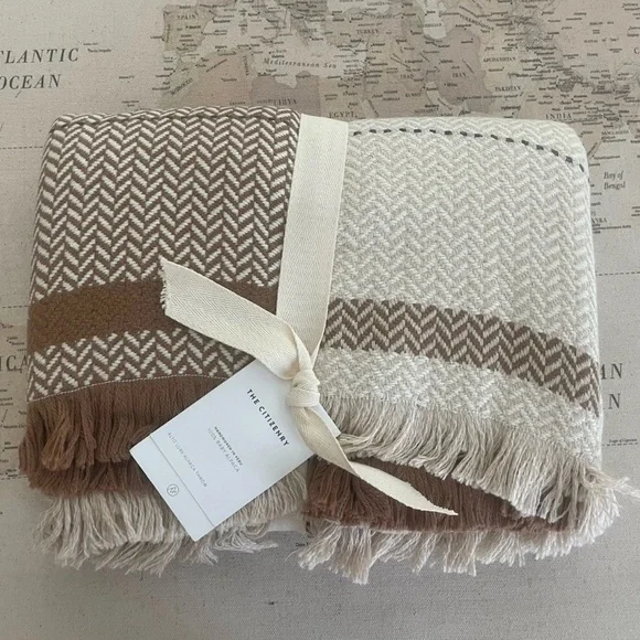 🆕NWT THE CITIZENRY ALTO LUXE ALPACA THROW - Picture 5 of 10